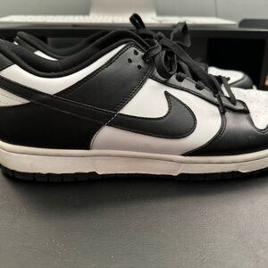 Nike Panda Dunks Size 13